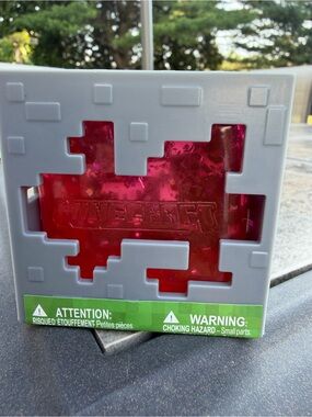 Minecraft Red Jelly Cube in Display Case